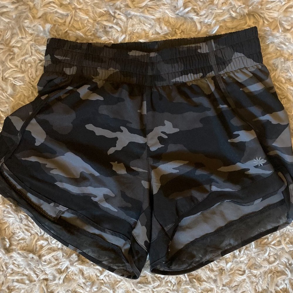 Printed Mesh Racer Run Short - Picture 4 of 5